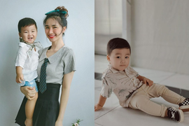 Ăn mừng kỷ lục khủng, Hòa Minzy tung ảnh quý tử điển trai, tạo dáng như siêu mẫu