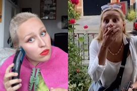 Video: Cô gái cạo đầu, cắt bỏ mái tóc dài nuôi nhiều năm