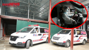 Video: Theo chân chuyến xe 0 đồng vận chuyển bệnh nhân COVID-19 ở Hà Nội