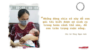 Sản phụ F0 một mình đi xe máy nhập viện, bạc tóc vì chuỗi ngày xa con