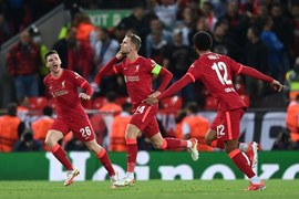 Kết quả Champions League: 2 phút ghi 2 bàn, AC Milan vẫn thua Liverpool