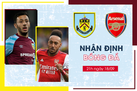 Nhận định bóng đá Burnley vs Arsenal vòng 5 Ngoại Hạng Anh