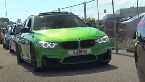 Chiếc BMW M3 giả được lắp ráp từ 4 xe khác nhau