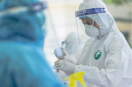 Hà Nội ghi nhận thêm 1 F0 ở 'vùng xanh' Long Biên, 5 F1 cũng dương tính nCoV