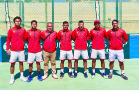 Tuyển quần vợt Việt Nam giành vé đấu play-off Davis Cup nhóm II