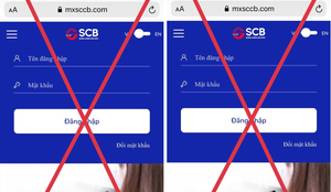 Mất gần 400 triệu đồng sau khi nhận được tin nhắn tài khoản ngân hàng bị khóa