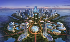 Hai công trình khổng lồ của 'bom nợ' Evergrande