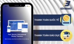 Ra mắt ứng dụng thanh toán quốc tế EzyRemit
