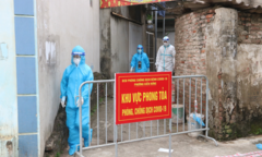 Hà Nội phong toả con ngõ ở quận Hà Đông do có 2 ca COVID-19 cộng đồng