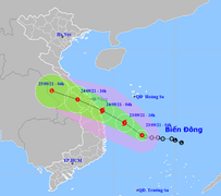 Áp thấp nhiệt đới khả năng mạnh lên thành bão, Hà Tĩnh đến Bình Định mưa rất to