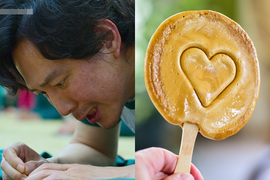 Mê mẩn siêu phẩm Squid Game, học ngay cách làm kẹo đường cực dễ