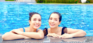 Kẹt ngoài đảo suốt 3 tháng, Thúy Hạnh mừng khi được ở bên chị gái