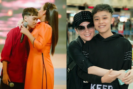 Loạt khoảnh khắc thân như ruột thịt giữa Phi Nhung và Hồ Văn Cường