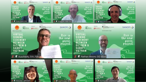 Sanofi Việt Nam và GIZ triển khai dự án 'Lúa gạo - nguồn năng lượng xanh mới'