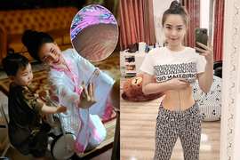 2 mỹ nhân Việt tự tin khoe vết rạn sau sinh, bất ngờ với phản ứng của nửa kia