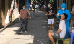 Một phụ nữ ở Hà Nội dương tính SARS-CoV-2 sau khi kết thúc cách ly tập trung