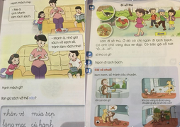 Sách Tiếng Việt 1 chi chít 'sạn'