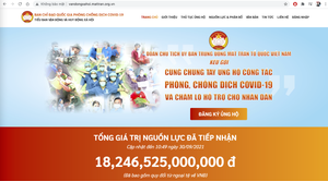 Xây dựng hệ thống đóng góp trực tuyến phòng, chống dịch COVID-19