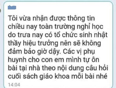 Thực hư học sinh Yên Bái nghỉ học vì thầy cô tổ chức sinh nhật hiệu trưởng