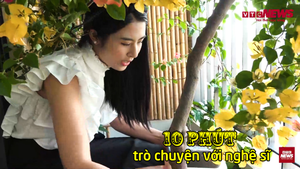10 phút với nghệ sĩ: Hoa hậu Ngọc Hân tập làm nông dân mùa dịch