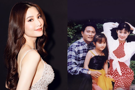 Loạt ảnh thời bé chụp cùng nhiều ngôi sao của Diễm My 9x: Mặt xinh như búp bê