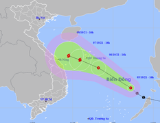 Áp thấp nhiệt đới hình thành trên Biển Đông, khả năng mạnh thành bão