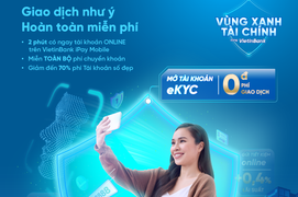 Giao dịch thông minh với các gói tài khoản '0 phí' của VietinBank