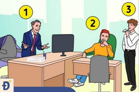 Trong bức hình này, ai là sếp?