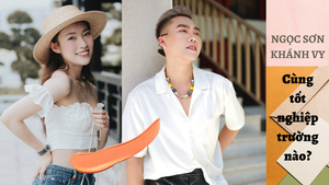 Sơn Paris, MC Khánh Vy từng tốt nghiệp đại học danh giá nào?