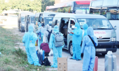 Phú Yên hoàn thành đón gần 17.000 người từ TP.HCM và các tỉnh phía Nam về quê