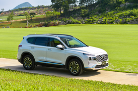 'Soi' hệ thống Smartsense trên Hyundai Santa Fe 2021