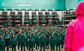 Cuộc khủng hoảng nợ phía sau phim ‘Trò chơi con mực’