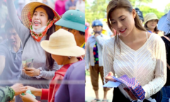 Muôn kiểu minh bạch tiền từ thiện: Thủy Tiên chỉ 1 tờ A4, Thúy Diễm gọn nhẹ hơn
