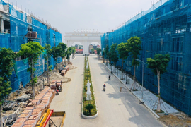 Thái Nguyên: Các thương hiệu rộn ràng chuẩn bị nhận mặt bằng shophouse