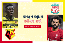 Nhận định bóng đá Watford vs Liverpool vòng 8 Ngoại Hạng Anh