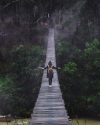 Cầu treo nguy hiểm nhất Đà Lạt có view cực chill không dành cho người yếu tim