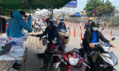 Người lao động ở các tỉnh miền Tây bắt đầu trở lại TP.HCM