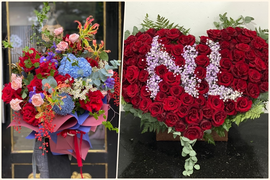 Khách vẫn chịu chi, hoa 20/10 tiền triệu đắt hàng như tôm tươi