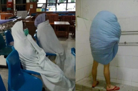 Miền Bắc trở rét, dân tình lại có dịp cười xỉu với các kiểu giữ ấm lạ đời