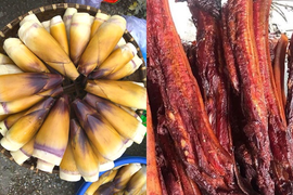 Măng vầu xào thịt lợn hun khói - món ngon khó cưỡng của người Lạng Sơn