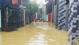 Quảng Ngãi: Gần 11.000 ngôi nhà bị ngập, sơ tán hơn 4.500 người