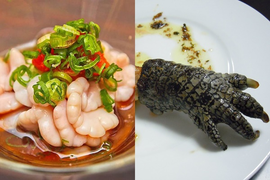 Tinh hoàn cá mập và 4 món ăn 'thách bạn dám thử' ở đảo quốc sư tử