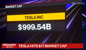 Cổ phiếu tăng vọt, Tesla cán mốc vốn hoá 1.000 tỷ USD