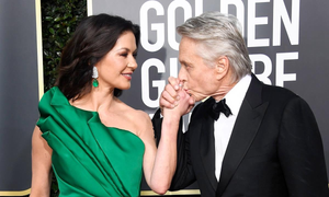 Chuyện tình bất chấp tuổi tác của Catherine Zeta-Jones và Michael Douglas