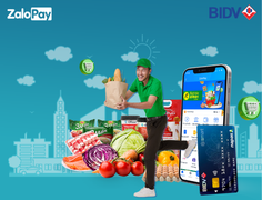 BIDV, ZaloPay tặng voucher 100.000 đồng cho khách hàng mua sắm tại Bách Hóa Xanh