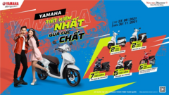 Cơ hội nhận ưu đãi 'khủng' và sở hữu chiếc xe máy Yamaha siêu tiết kiệm xăng
