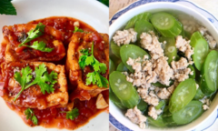 Mâm cơm 4 món nhiều rau xanh, vừa đơn giản vừa ngon mà giá lại cực 'hạt dẻ'
