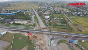 Video: Toàn cảnh cao tốc hơn 1.000 tỷ đồng nối Nam Định - Ninh Bình 