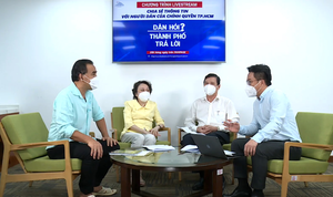 TRỰC TIẾP: 'Dân hỏi - Thành phố trả lời' ngày 29/10