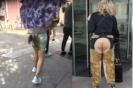 Những kiểu quần áo gây ngượng cực mạnh cho người nhìn, tự tin lắm mới dám mặc